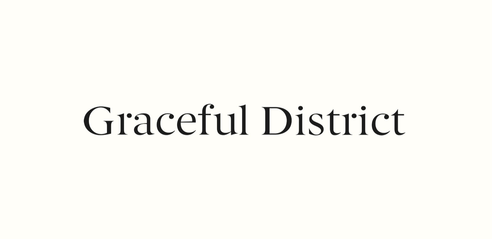 Graceful District